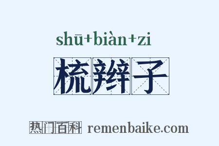梳辫子是什么意思的图片